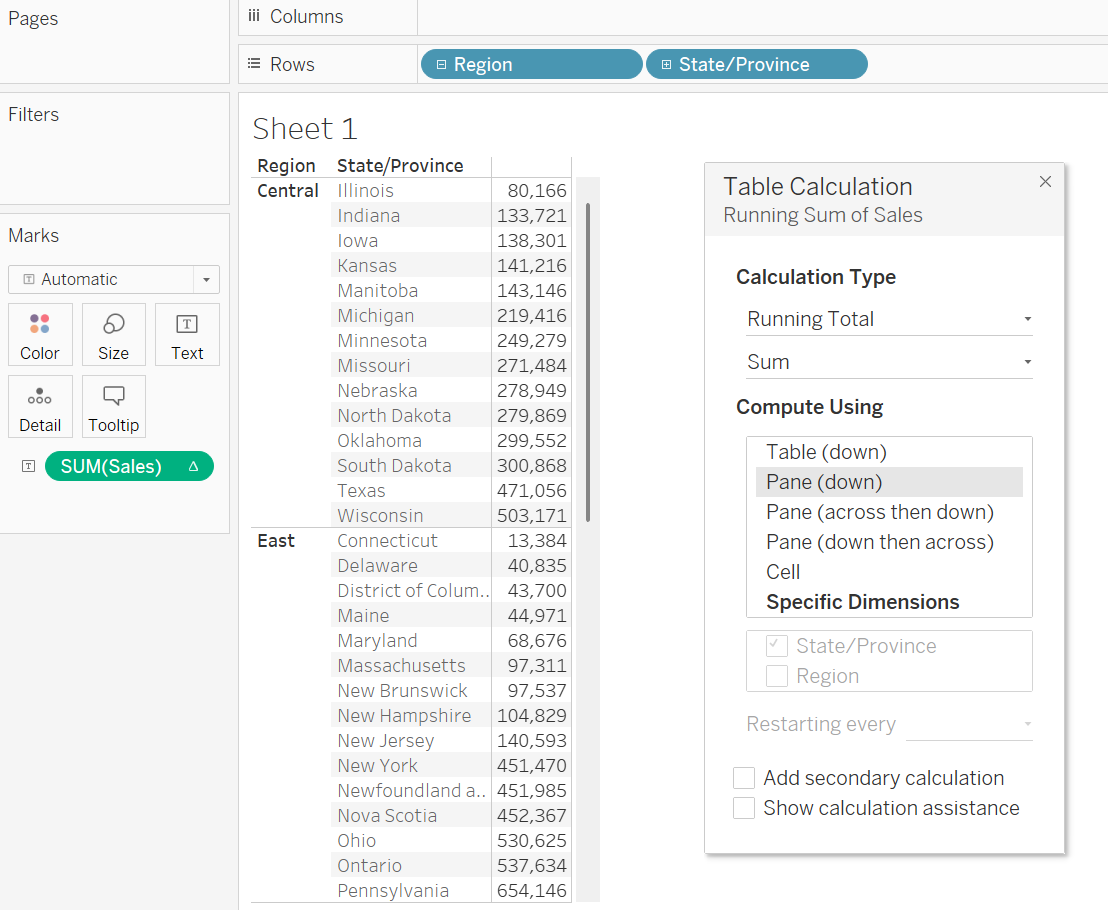 Mastering Tableau Table Calculations: A Comprehensive Guide - Daily BI ...